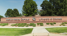University of Colorado Anschutz Medical Campus sign